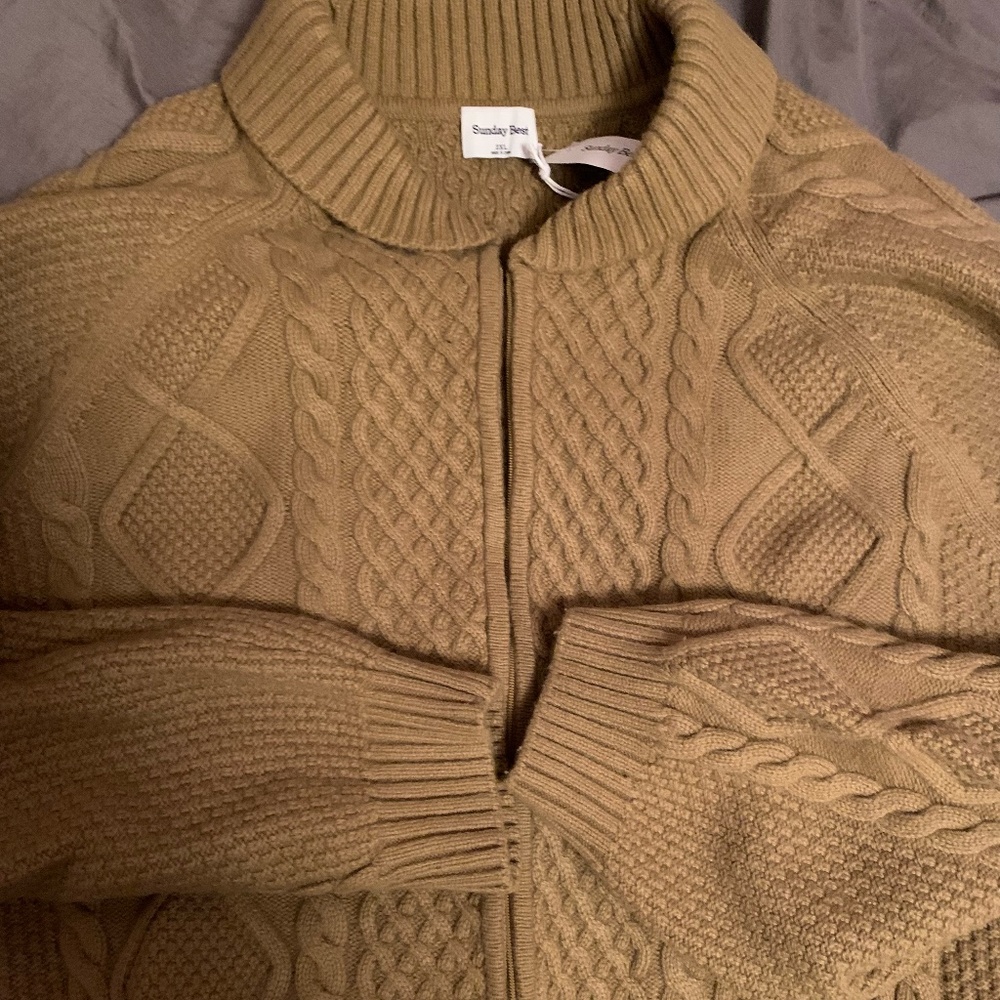 New Sunday Best wool sweater
